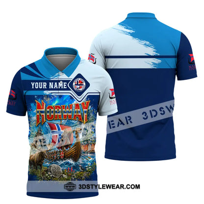 Unisex Shirt - Custom Norway Shirt - Polo Shirt / S - T-shirt