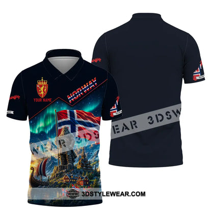 Unisex Shirt - Custom Norway Shirt - Polo Shirt / S - T-shirt