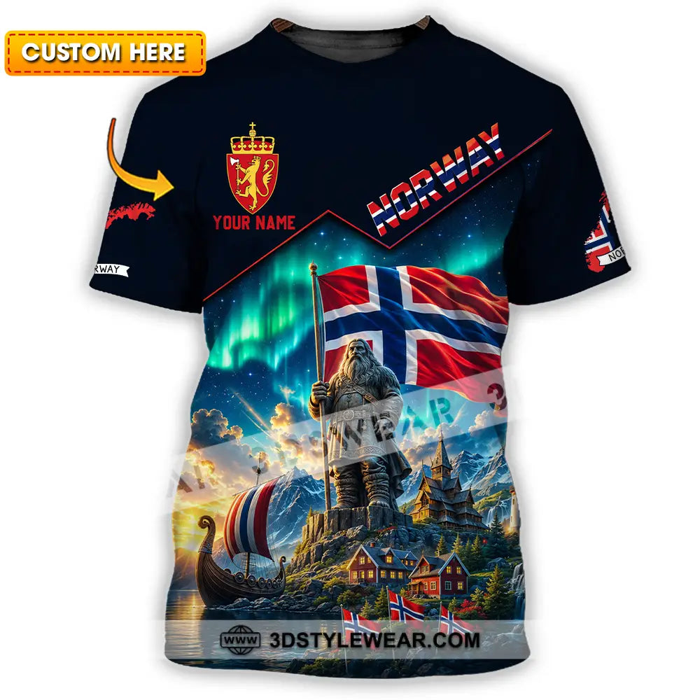 Unisex Shirt - Custom Norway Shirt - T-shirt