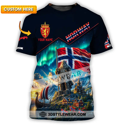 Unisex Shirt - Custom Norway Shirt - T-shirt