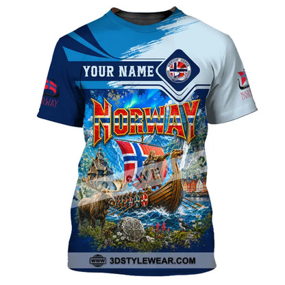 Unisex Shirt - Custom Norway Shirt - T-Shirt / S - T-shirt