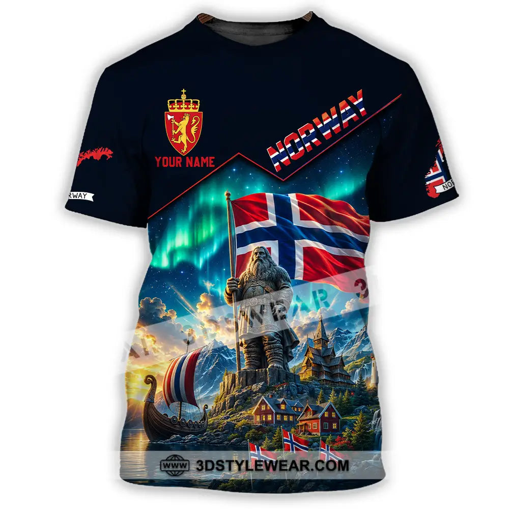 Unisex Shirt - Custom Norway Shirt - T-Shirt / S - T-shirt