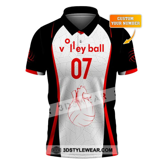 Unisex Shirt, Custom Number Volleyball Shirt, Volleyball Hoodie, Volleyball Team T-Shirt, Gift for Volleyball Players style option 1