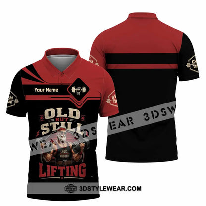 Unisex Shirt - Custom Old But Still Lifting Shirt - Polo Shirt / S - T-shirt