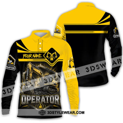 Unisex Shirt - Custom Operator Shirt - Long Sleeve Polo / S - T-shirt