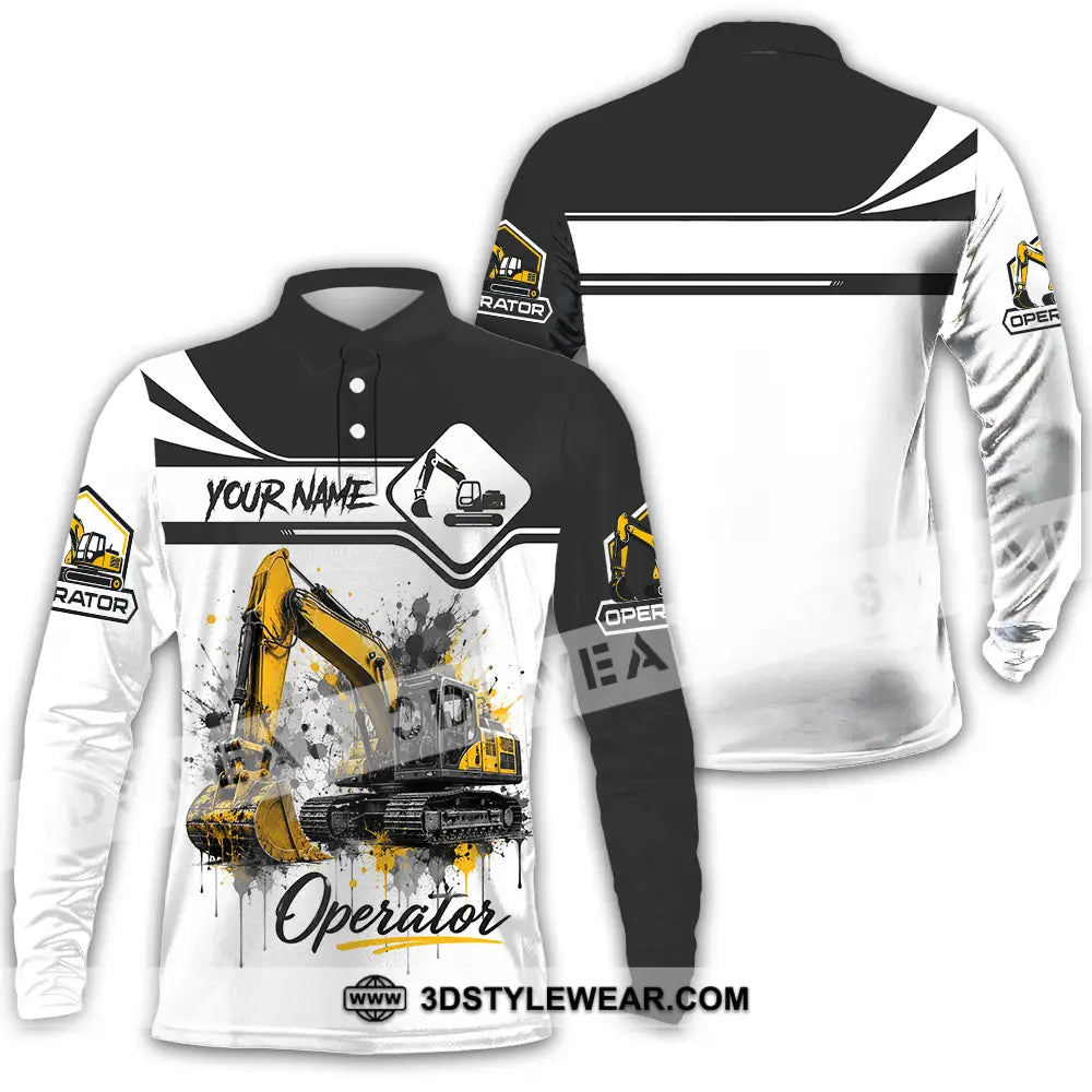 Unisex Shirt - Custom Operator Shirt - Long Sleeve Polo / S - T-shirt