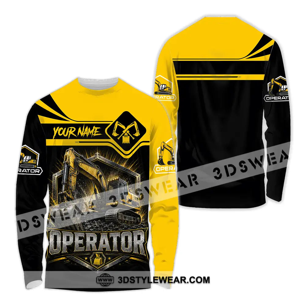 Unisex Shirt - Custom Operator Shirt - Long Sleeve Shirt / S - T-shirt