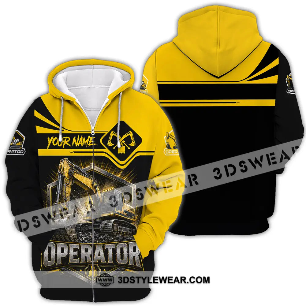 Unisex Shirt - Custom Operator Shirt - Zipper Hoodie / S - T-shirt