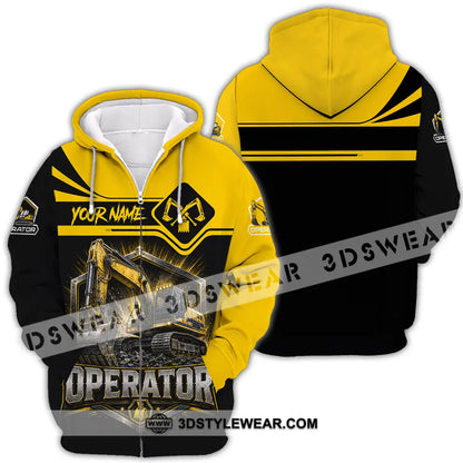 Unisex Shirt - Custom Operator Shirt - Zipper Hoodie / S - T-shirt