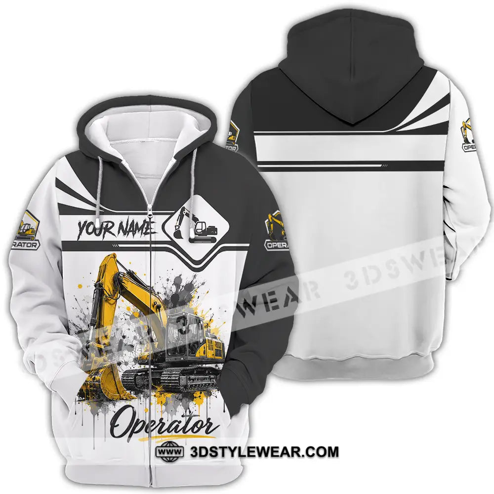 Unisex Shirt - Custom Operator Shirt - Zipper Hoodie / S - T-shirt