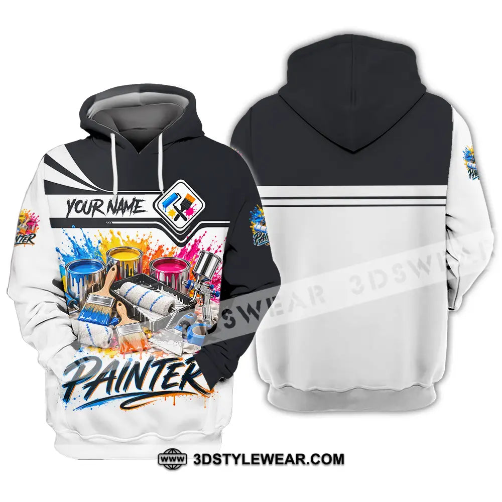 Unisex Shirt - Custom Painter Shirt - Hoodie / S - T-shirt