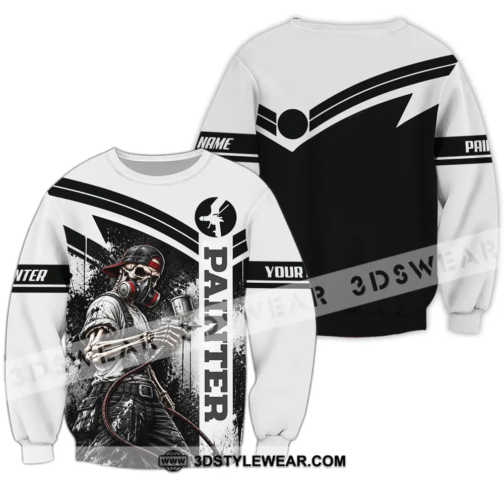 Unisex Shirt - Custom Painter Shirt - Long Sleeve / S - T-shirt