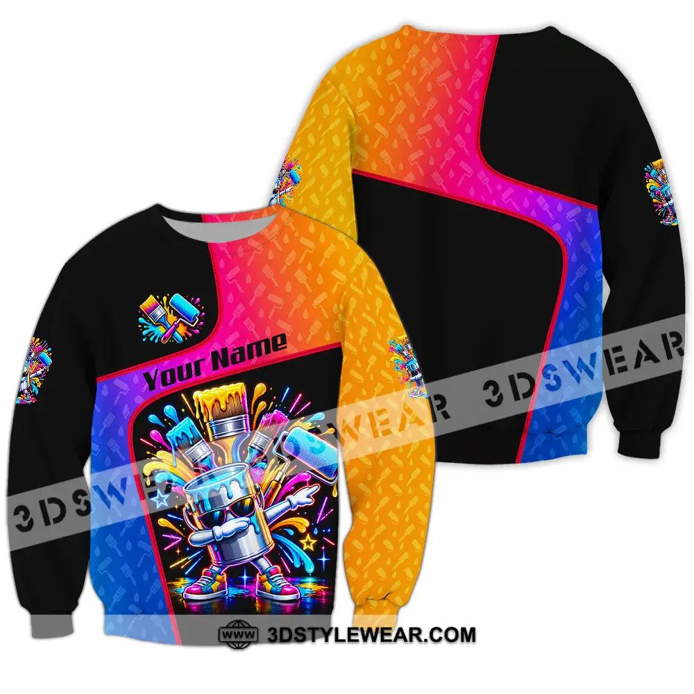 Unisex Shirt - Custom Painter Shirt - Long Sleeve / S - T-shirt