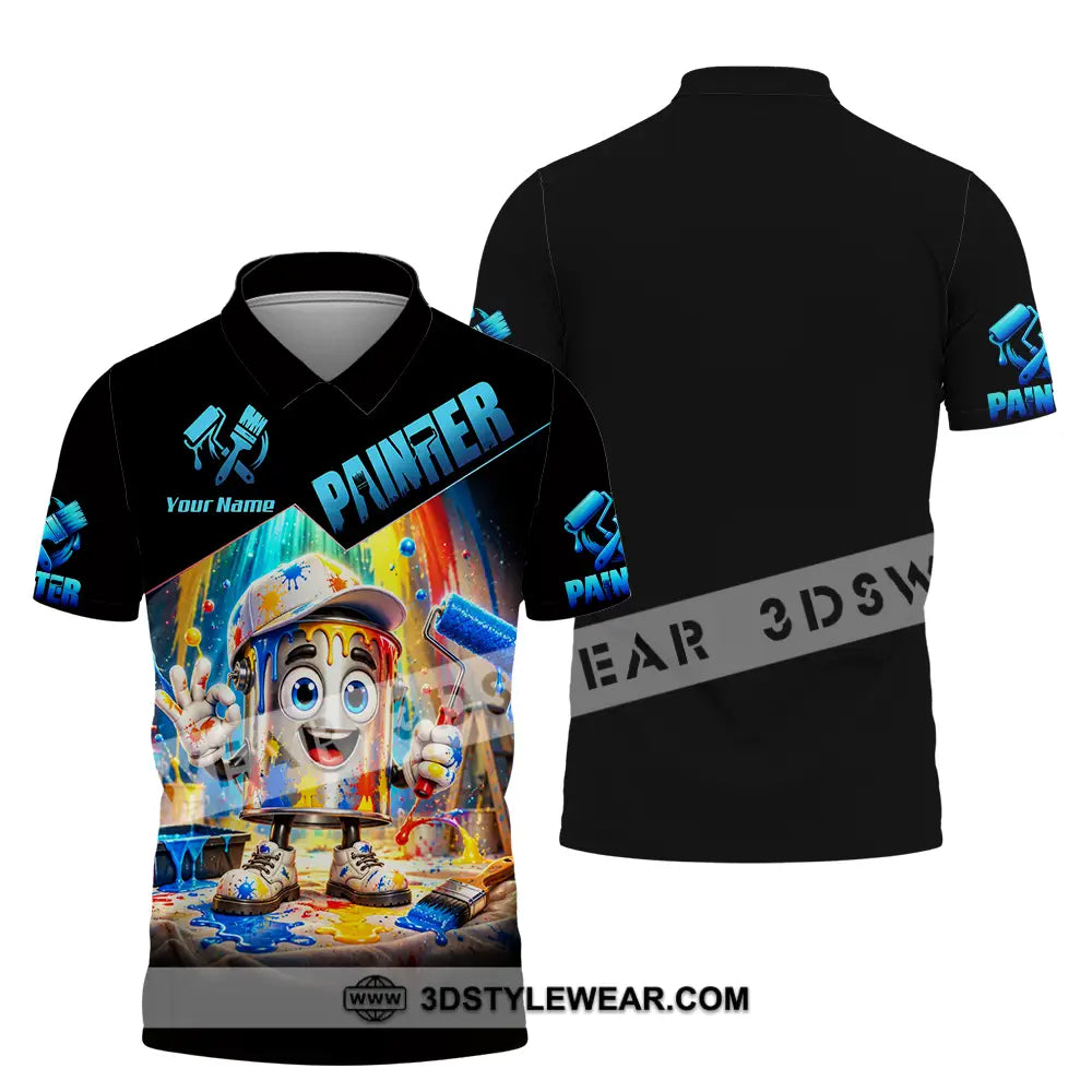 Unisex Shirt - Custom Painter Shirt - Polo Shirt / S - T-shirt