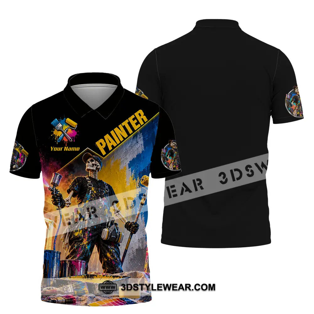 Unisex Shirt - Custom Painter Shirt - Polo Shirt / S - T-shirt