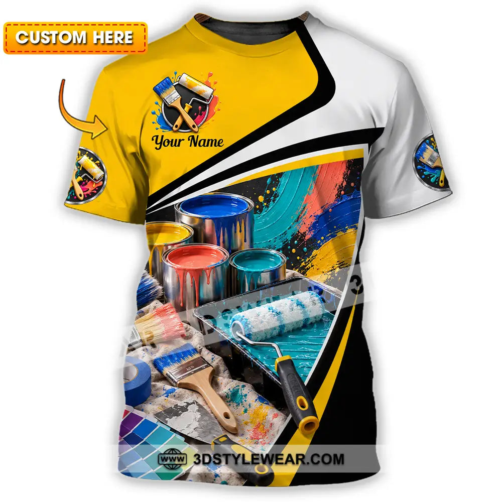 Unisex Shirt - Custom Painter Shirt - T-shirt