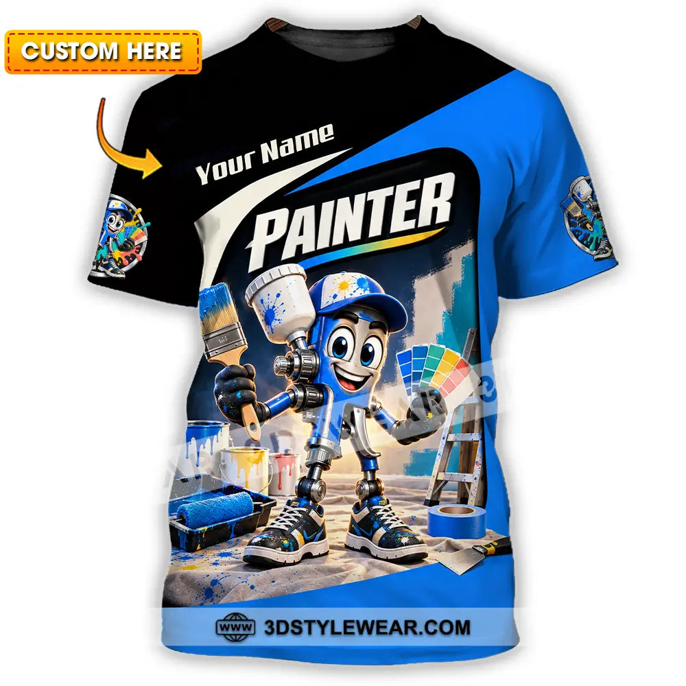 Unisex Shirt - Custom Painter Shirt - T-shirt