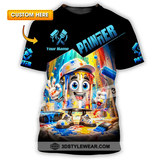 Unisex Shirt - Custom Painter Shirt style option 1