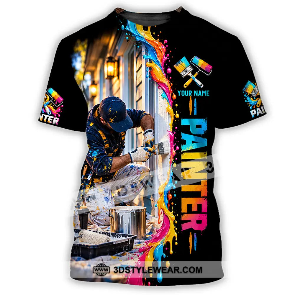 Unisex Shirt - Custom Painter Shirt - T-Shirt / S - T-shirt