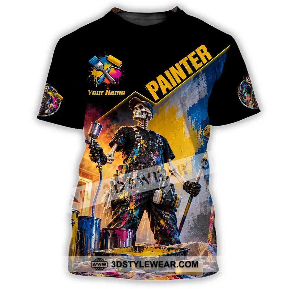 Unisex Shirt - Custom Painter Shirt - T-Shirt / S - T-shirt