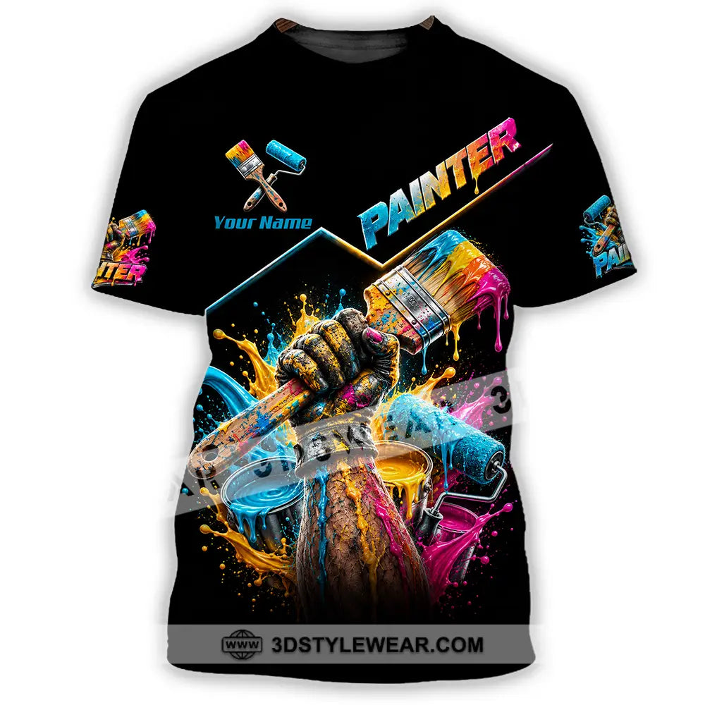 Unisex Shirt - Custom Painter Shirt - T-Shirt / S - T-shirt