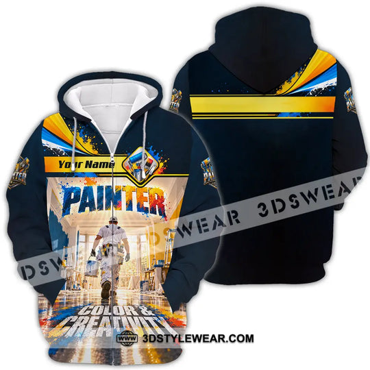 Unisex Shirt - Custom Painter Shirt style option 4