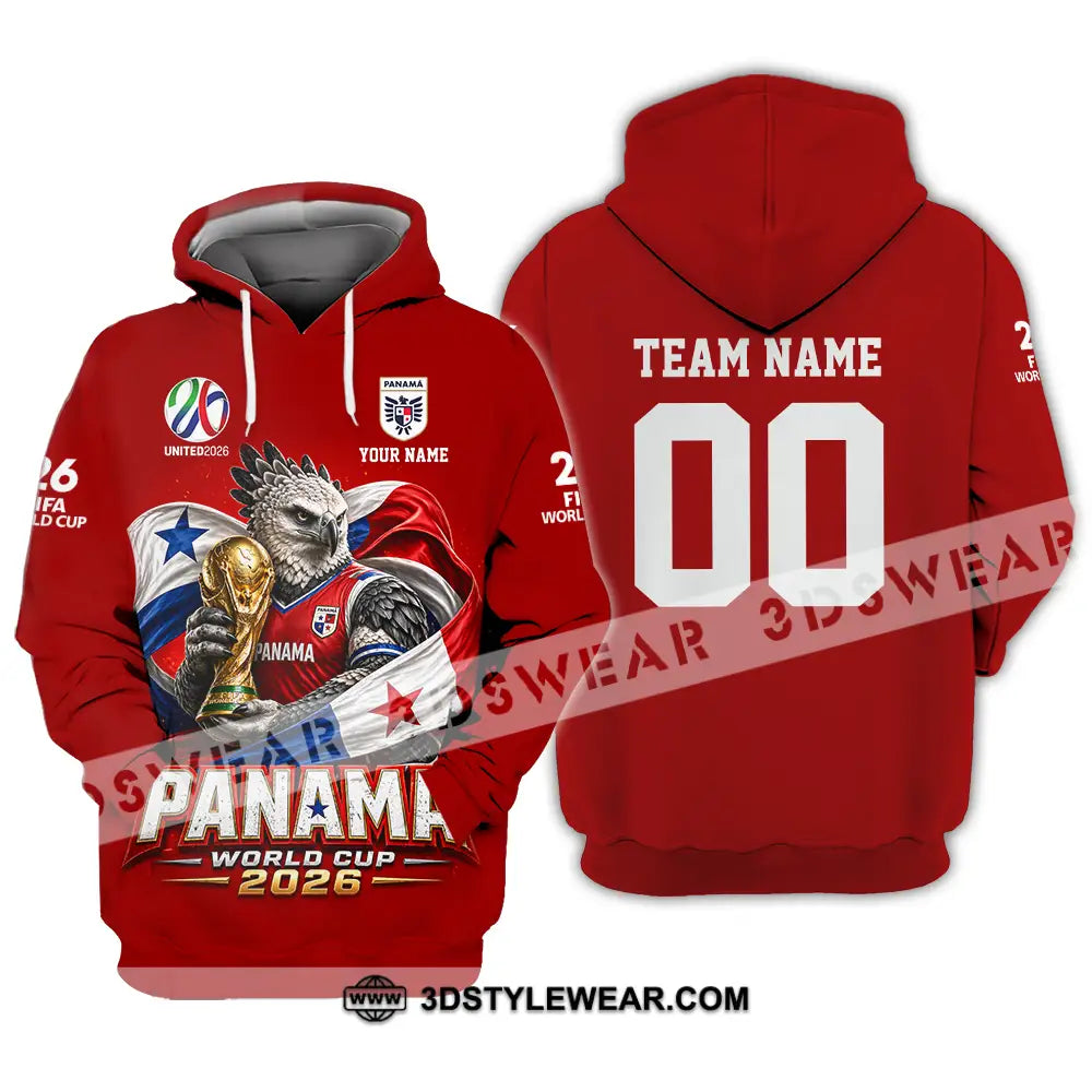 Unisex Shirt - Custom Panama World Cup 2026 3D Shirt - Hoodie / S - T-shirt