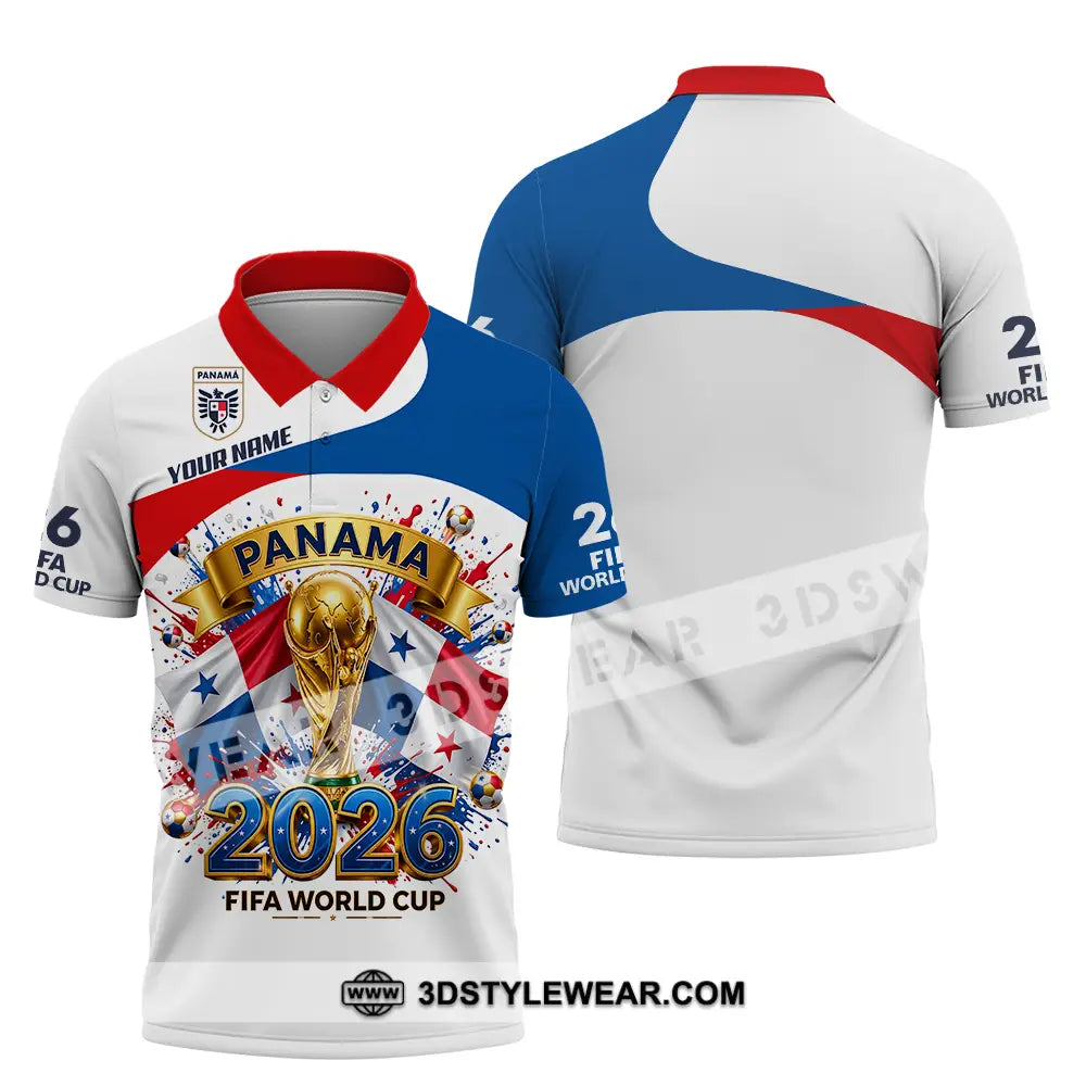 Unisex Shirt - Custom Panama World Cup 2026 3D Shirt - Polo Shirt / S - T-shirt