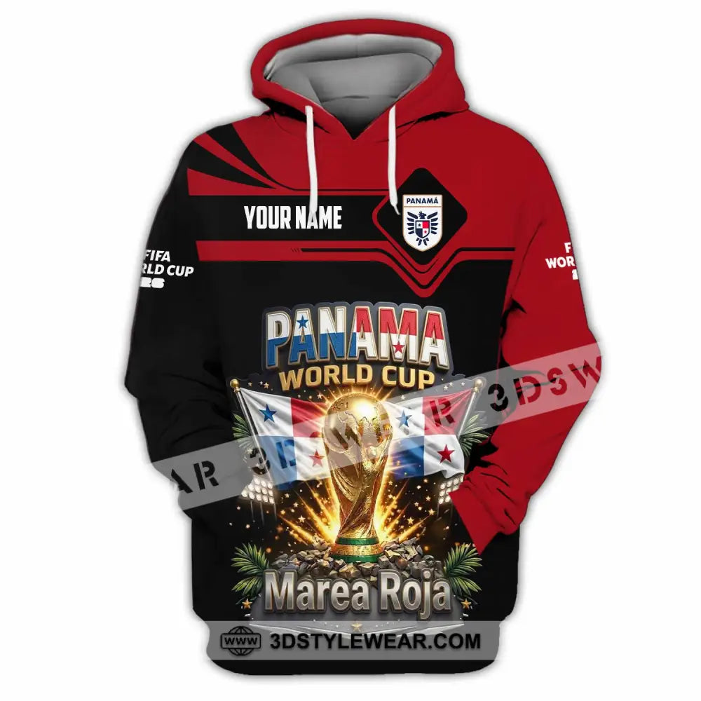 Unisex Shirt - Custom Panama World Cup 2026 Shirt - Hoodie / S - T-shirt