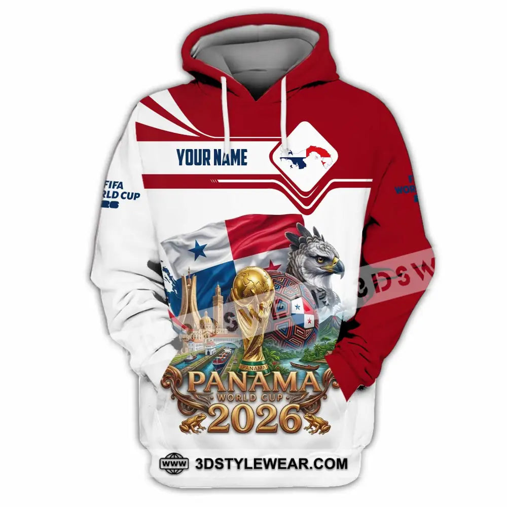 Unisex Shirt - Custom Panama World Cup 2026 Shirt - Hoodie / S - T-shirt