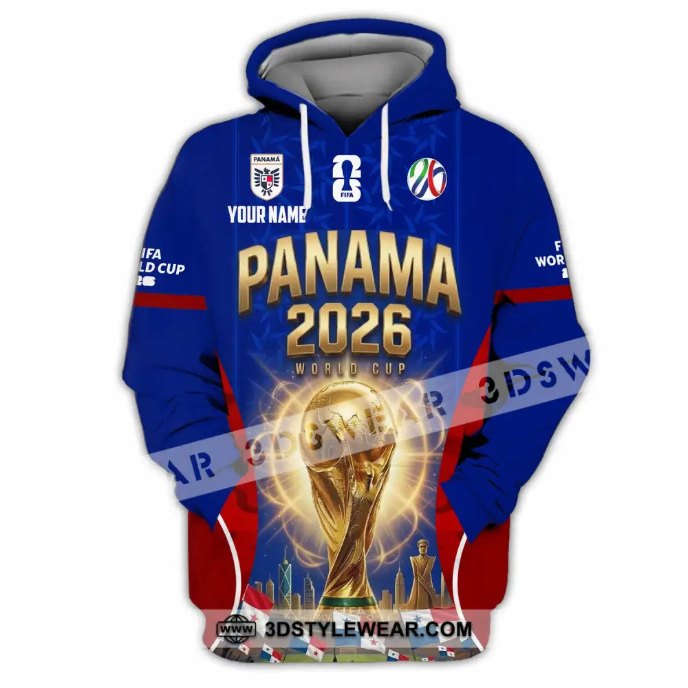 Unisex Shirt - Custom Panama World Cup 2026 Shirt - Hoodie / S - T-shirt