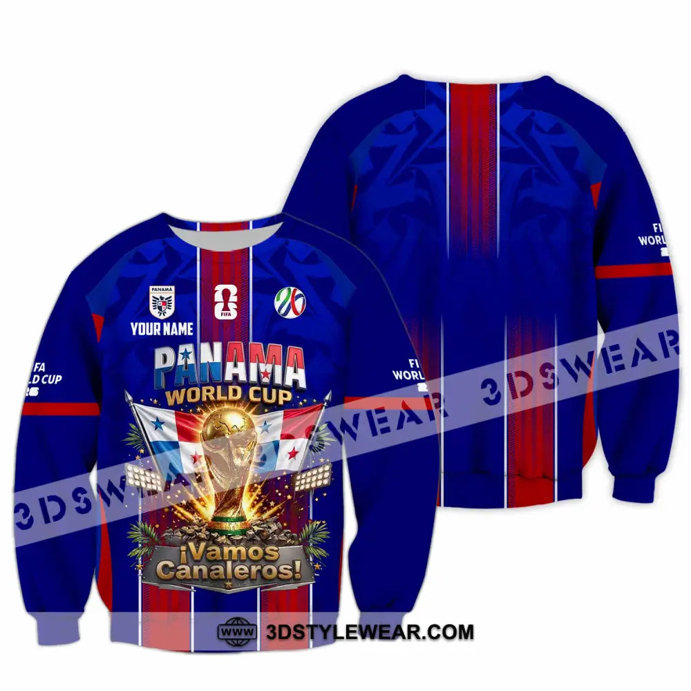 Unisex Shirt - Custom Panama World Cup 2026 Shirt - Long Sleeve / S - T-shirt
