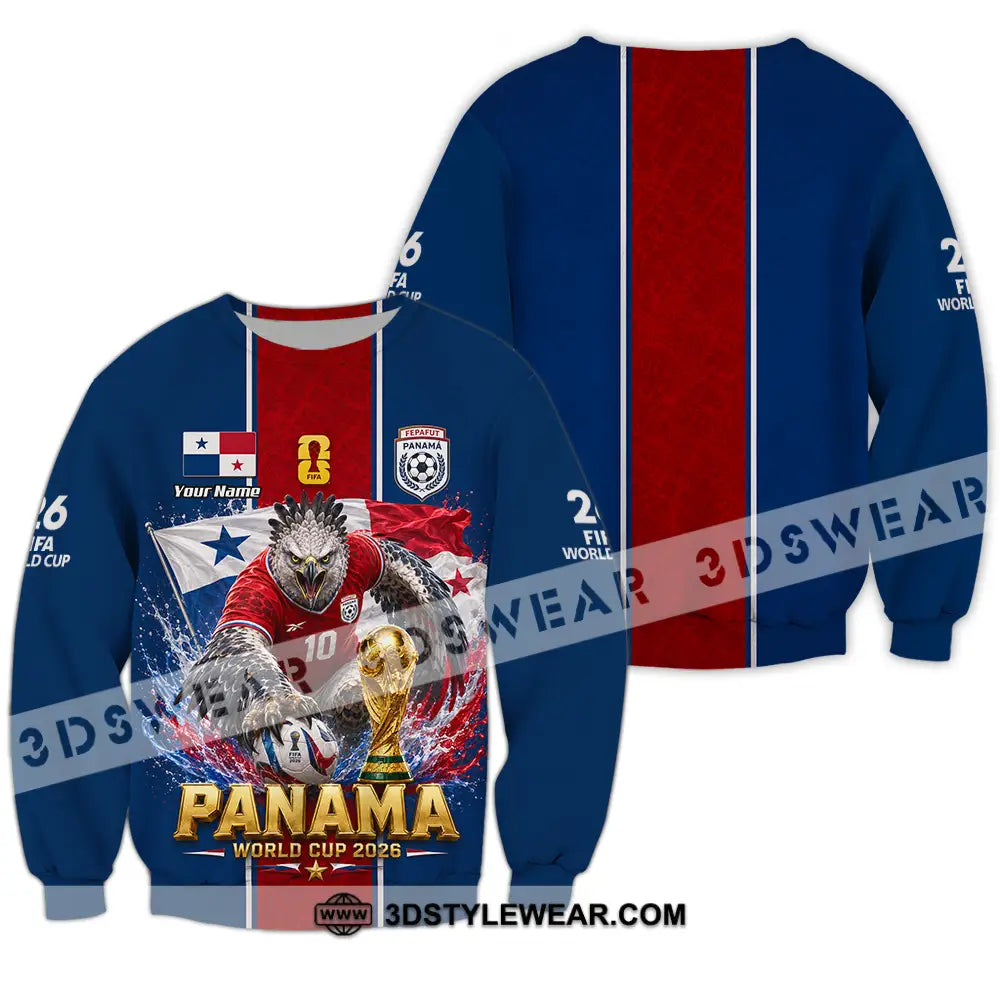 Unisex Shirt - Custom Panama World Cup 2026 Shirt - Long Sleeve / S - T-shirt