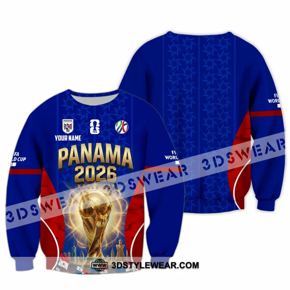 Unisex Shirt - Custom Panama World Cup 2026 Shirt - Long Sleeve / S - T-shirt