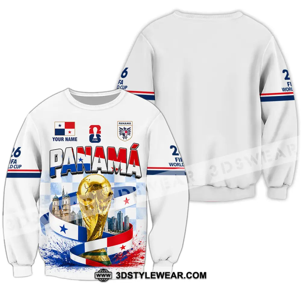 Unisex Shirt - Custom Panama World Cup 2026 Shirt - Long Sleeve / S - T-shirt