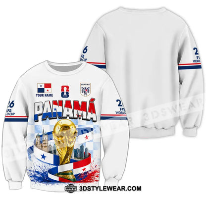 Unisex Shirt - Custom Panama World Cup 2026 Shirt - Long Sleeve / S - T-shirt
