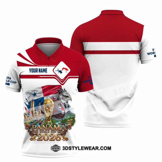 Unisex Shirt - Custom Panama World Cup 2026 Shirt style option 2