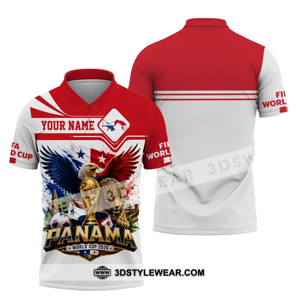 Unisex Shirt - Custom Panama World Cup 2026 Shirt - Polo Shirt / S - T-shirt