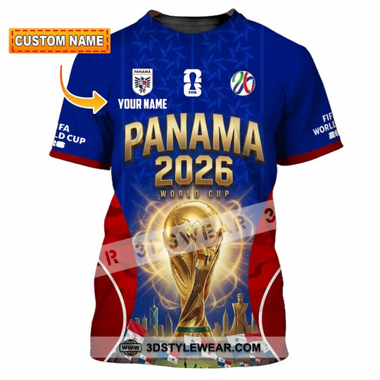 Unisex Shirt - Custom Panama World Cup 2026 Shirt style option 1