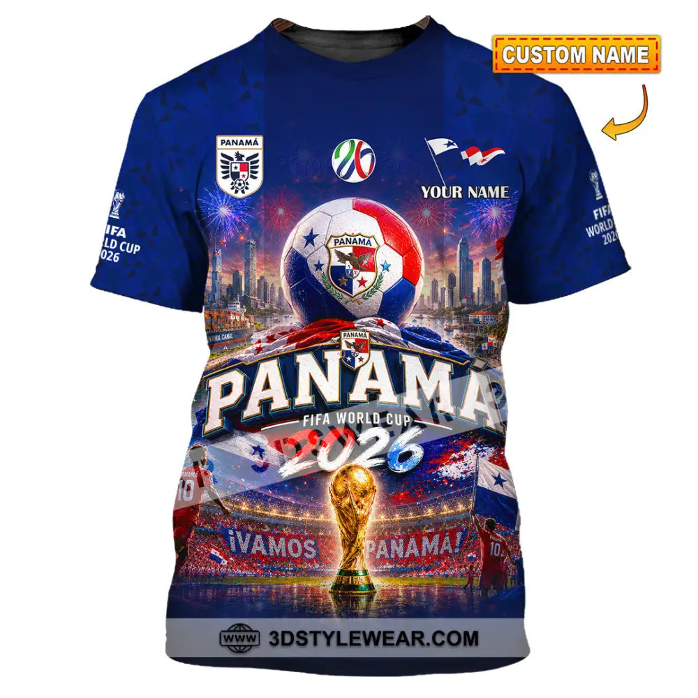 Unisex Shirt - Custom Panama World Cup 2026 Shirt - T-shirt