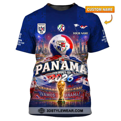 Unisex Shirt - Custom Panama World Cup 2026 Shirt - T-shirt