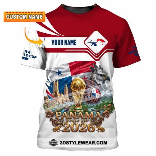 Unisex Shirt - Custom Panama World Cup 2026 Shirt - T-shirt