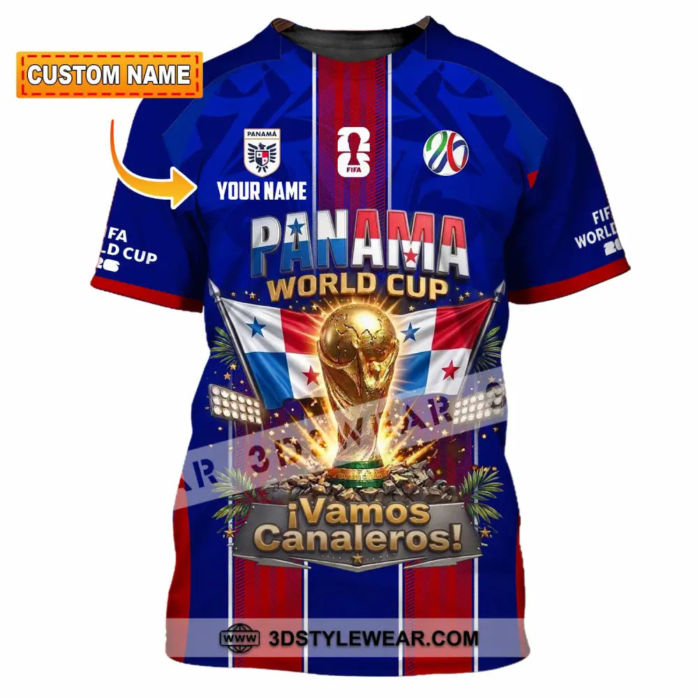 Unisex Shirt - Custom Panama World Cup 2026 Shirt - T-shirt