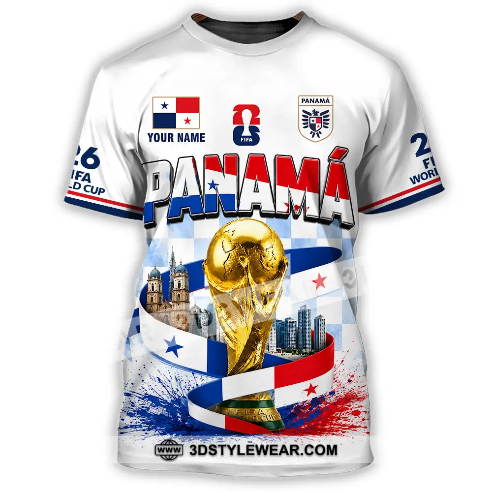 Unisex Shirt - Custom Panama World Cup 2026 Shirt - T-Shirt / S - T-shirt