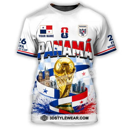 Unisex Shirt - Custom Panama World Cup 2026 Shirt - T-Shirt / S - T-shirt