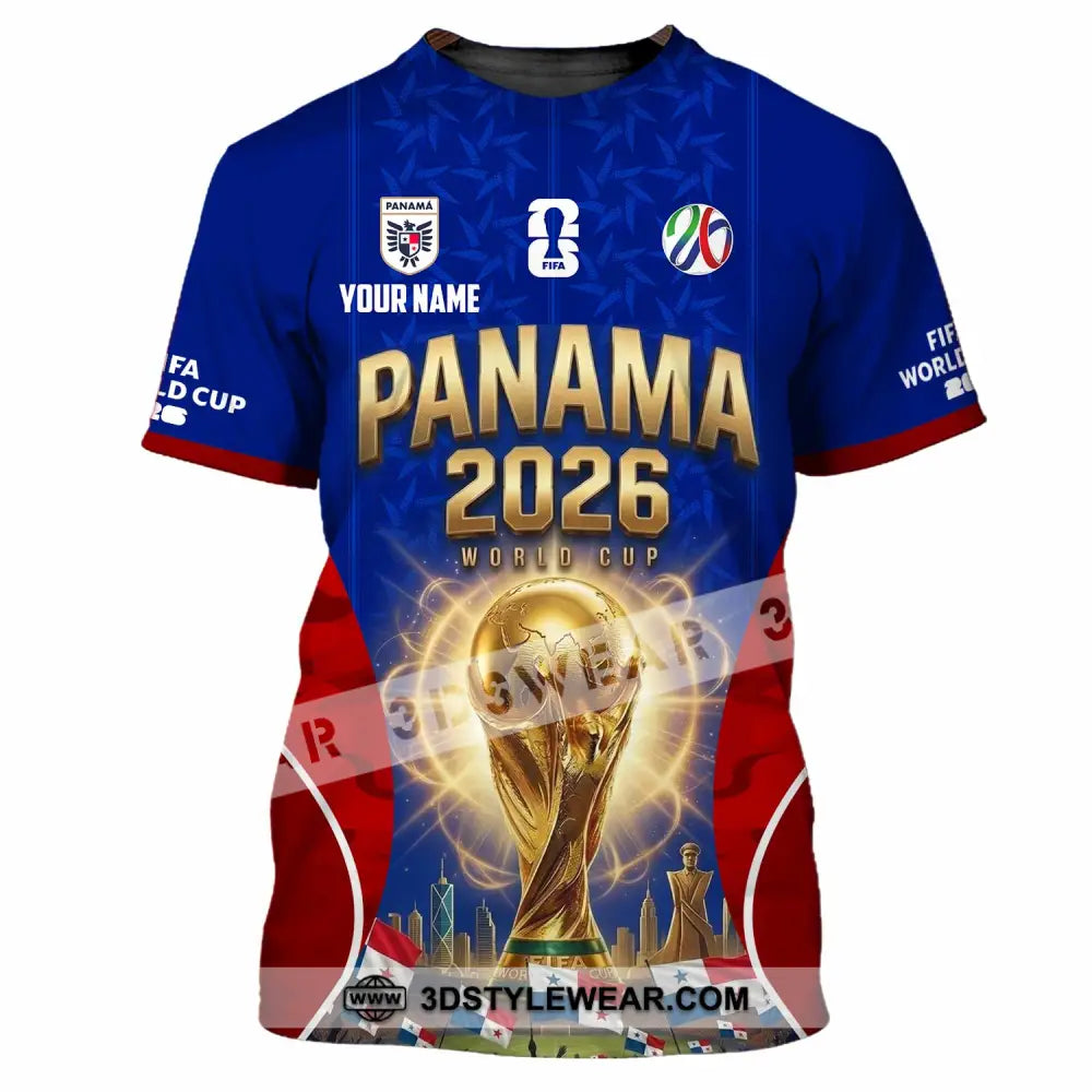 Unisex Shirt - Custom Panama World Cup 2026 Shirt - T-Shirt / S - T-shirt