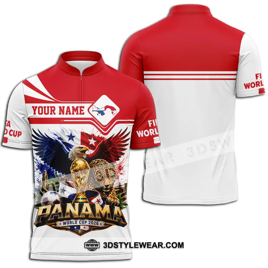 Unisex Shirt - Custom Panama World Cup 2026 Shirt style option 2