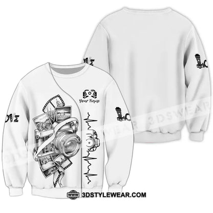 Unisex Shirt - Custom Photographer Shirt - Long Sleeve / S - T-shirt