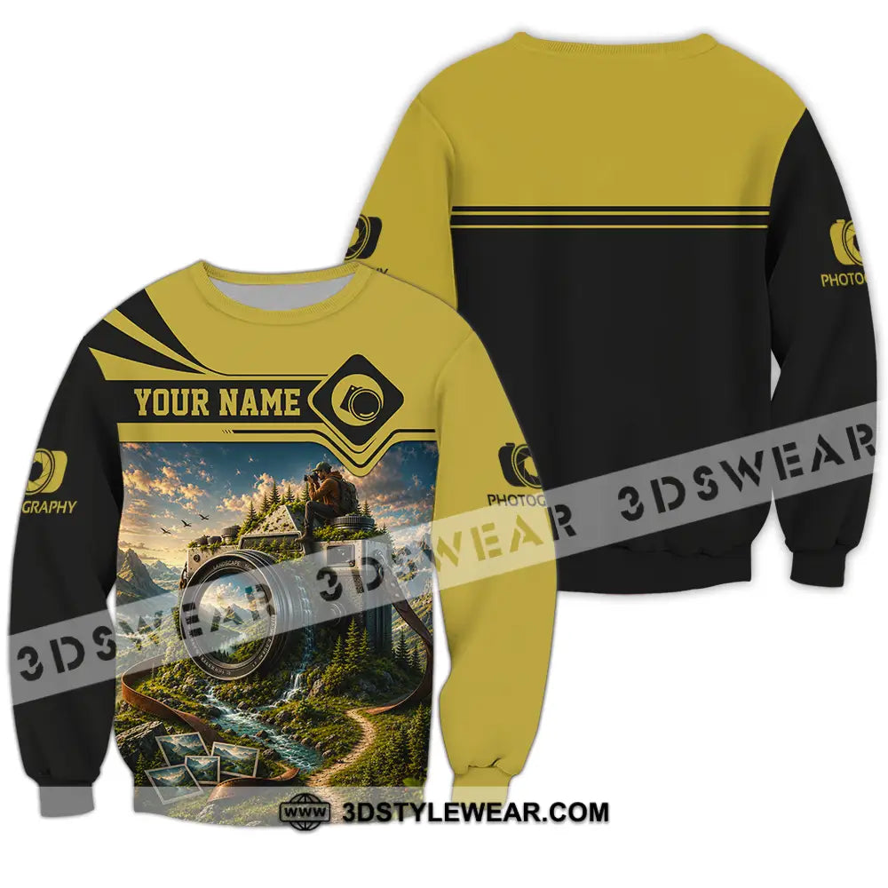 Unisex Shirt - Custom Photographer Shirt - Long Sleeve / S - T-shirt