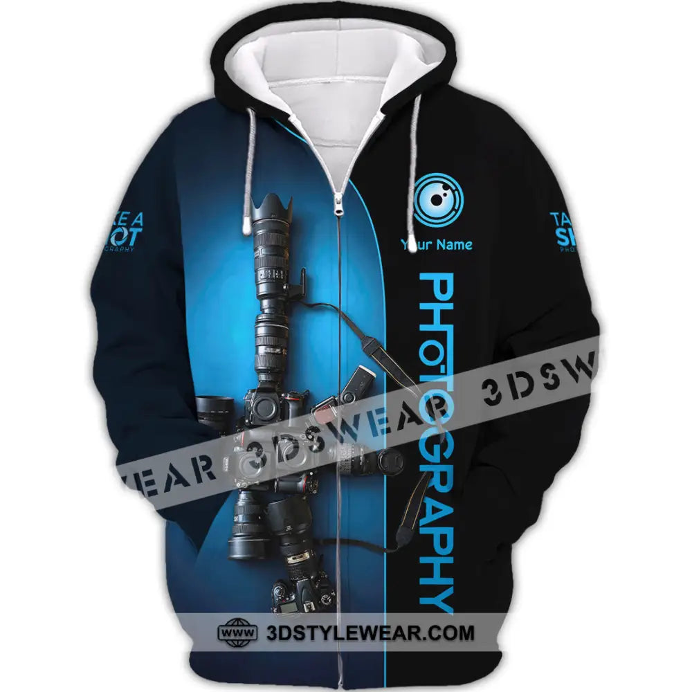 Unisex Shirt - Custom Photography Shirt - Zipper Hoodie / S - T-shirt
